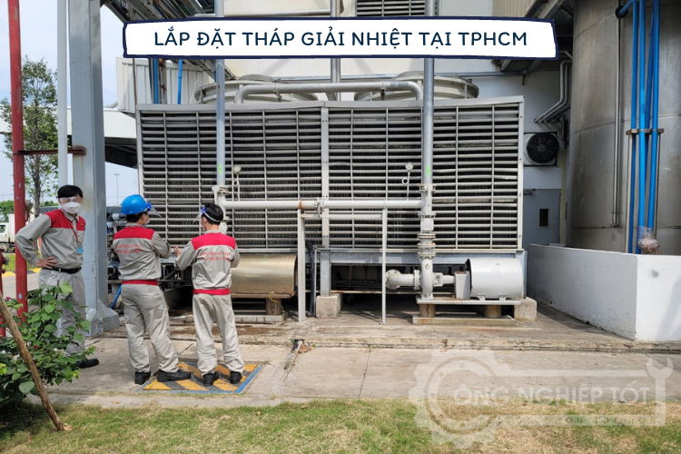 Nhiều khu công nghiệp, trung tâm thương mại tại TPHCM lắp đặt tháp giải nhiệt